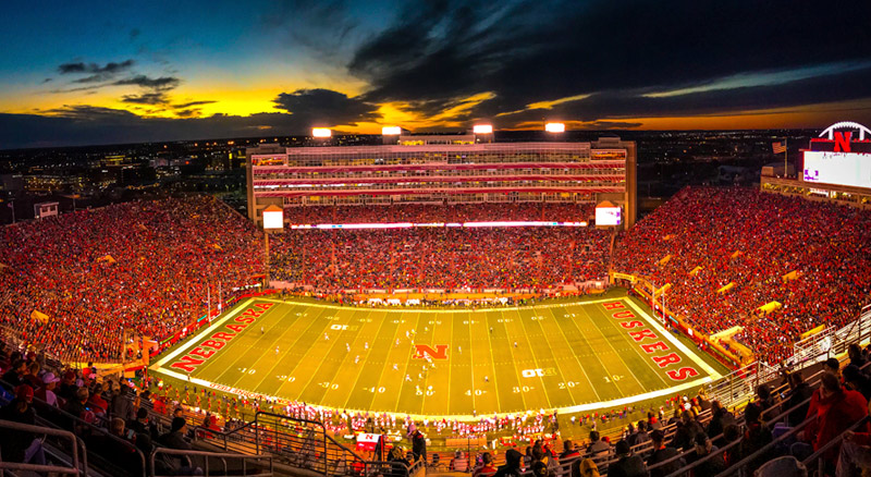 Memorial Stadium in Lincoln Nebraska